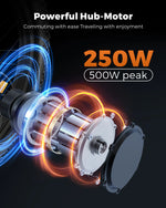 ENGWE T14 25OW Foldable Electric Bike City E-bike 1OAh 25km/h 8Okm