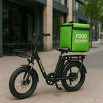 Koolux X7 Pro Foldable Electric Bike 25Ah in Black - 15.5mph