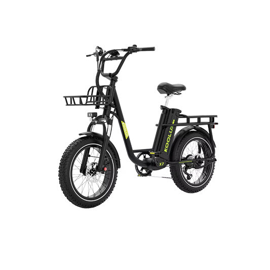 Koolux X7 Pro Foldable Electric Bike 25Ah in Black