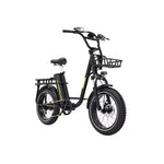 Koolux X7 Pro Foldable Electric Bike 25Ah in Black - 15.5mph