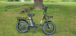 Koolux X7 Pro Foldable Electric Bike 25Ah in Black - 15.5mph