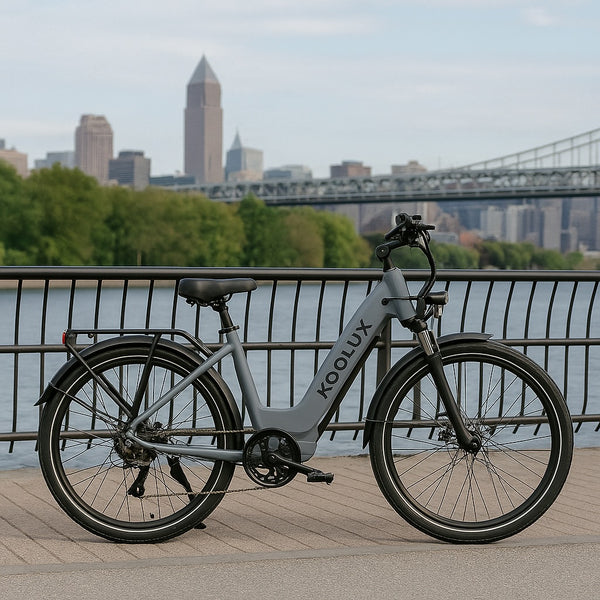 Koolux X2 Electric Bike 500W 15Ah in Grey